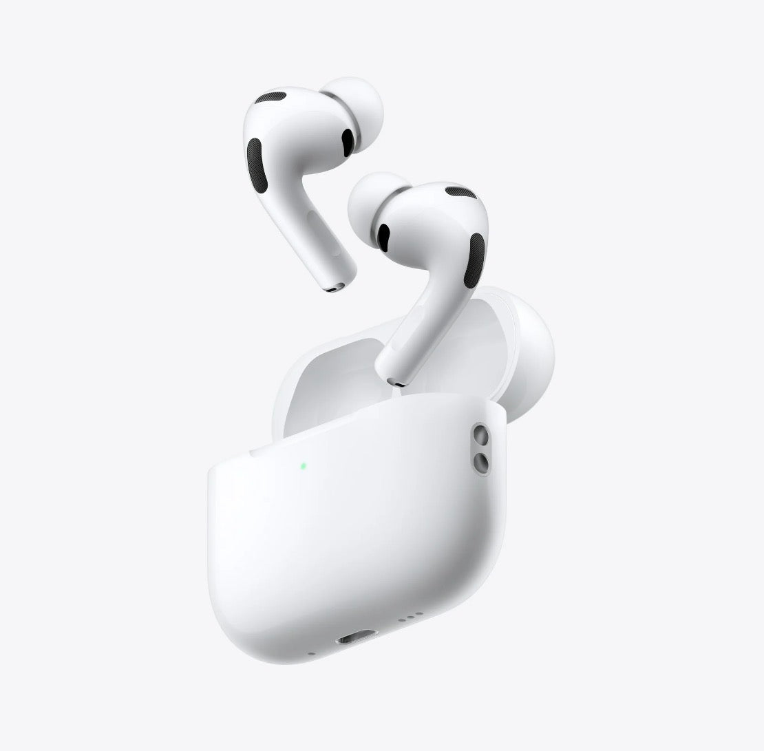 AirPods Pro 3 White w/ MagSafe Case, Bluetooth, ANC, In-Ear Earbuds
